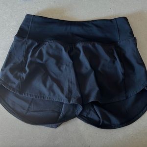 Lululemon black shorts size 2